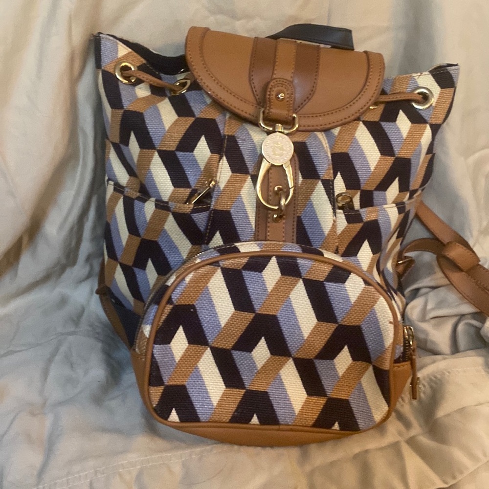 Spartina 449 Backpack and Cosmetic Bag